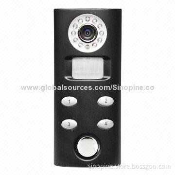 Portable Single PIR Alarms with Solar Panel, Keypad, Video Recorder